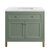James Martin Furniture Chicago 36'' Single Vanity in Smokey Celadon with 3cm (1-3/8'' ) Thick Arctic Fall Top and Rectangle Undermount Sink
