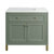 James Martin Furniture Chicago 36'' Single Vanity in Smokey Celadon with 3cm (1-3/8'' ) Thick Ethereal Noctis Top and Rectangle Undermount Sink