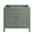 James Martin Furniture Chicago 36'' Single Vanity in Smokey Celadon, Base Cabinet Only