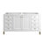James Martin Furniture Chicago 60'' Double Vanity in Glossy White, Base Cabinet Only