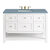 James Martin Furniture Breckenridge 48'' Single Vanity in Bright White with 3cm (1-3/8'') Thick Cala Blue Countertop and Rectangle Undermount Sink