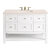 James Martin Furniture Breckenridge 48'' Single Vanity in Bright White with 3cm (1-3/8'') Thick Eternal Marfil Countertop and Rectangle Undermount Sink