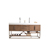 James Martin Furniture 72" Latte Oak Product View