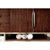 James Martin Furniture 72" Coffee Oak / Glossy White Close Up View