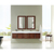 James Martin Furniture 72" Vanity Coffee Oak w/ White Top Front View