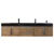 James Martin Furniture 72" Vanity Latte Oak w/ Dark Gray Top Product View