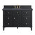 James Martin Furniture Lorelai 48'' Single Vanity, Black Onyx w/ 3 cm (1-3/8'') Thick Charcoal Soapstone Quartz Top and Rectangle Undermount Sink Product View