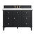 James Martin Furniture Lorelai 48'' Single Vanity, Black Onyx w/ 3 cm (1-3/8'') Thick Eternal Noctis Quartz Top and Rectangle Undermount Sink Product View
