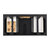 James Martin Furniture Lorelai 48'' Single Vanity, Black Onyx Base Cabinet Only Overhead View