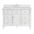 James Martin Furniture Lorelai 48'' Single Vanity, Bright White w/ 3 cm (1-3/8'') Thick Eternal Noctis Quartz Top and Rectangle Undermount Sink Product View