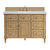 James Martin Furniture Lorelai 48'' Single Vanity, Light Natural Oak w/ 3 cm (1-3/8'') Thick Arctic Fall Solid Surface Top and Rectangle Undermount Sink Product View