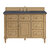 James Martin Furniture Lorelai 48'' Single Vanity, Light Natural Oak w/ 3 cm (1-3/8'') Thick Charcoal Soapstone Quartz Top and Rectangle Undermount Sink Product View