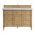 James Martin Furniture Lorelai 48'' Single Vanity, Light Natural Oak w/ 3 cm (1-3/8'') Thick Eternal Jasmine Pearl Quartz Top and Rectangle Undermount Sink Product View