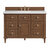 James Martin Furniture Lorelai 48'' Single Vanity, Mid-Century Walnut w/ 3 cm (1-3/8'') Thick Arctic Fall Solid Surface Top and Rectangle Undermount Sink Product View