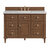 James Martin Furniture Lorelai 48'' Single Vanity, Mid-Century Walnut w/ 3 cm (1-3/8'') Thick Eternal Jasmine Pearl Quartz Top and Rectangle Undermount Sink Product View