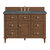 James Martin Furniture Lorelai 48'' Single Vanity, Mid-Century Walnut w/ 3 cm (1-3/8'') Thick Parisien Blue Quartz Top and Rectangle Undermount Sink Product View