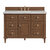 James Martin Furniture Lorelai 48'' Single Vanity, Mid-Century Walnut w/ 3 cm (1-3/8'') Thick Victorian Silver Quartz Top and Rectangle Undermount Sink Product View