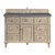 James Martin Furniture Lorelai 48'' Single Vanity, Whitewashed Oak w/ 3 cm (1-3/8'') Thick Parisien Blue Quartz Top and Rectangle Undermount Sink Product View