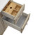 James Martin Furniture Lorelai 48'' Single Vanity, Whitewashed Oak Base Cabinet Only Drawer View