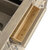 James Martin Furniture Lorelai 48'' Single Vanity, Whitewashed Oak Base Cabinet Only Tip Drawer View