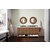 James Martin Furniture Malibu 72'' Honey Alder w/ White Zeus Top Front View