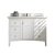 James Martin Furniture 48" Bright White w/ Arctic Fall Top Front Product View