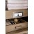 James Martin Furniture Whitewashed Walnut w/ Arctic Fall Top Outlet Illustration