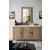 James Martin Furniture Portland 60'' Whitewashed Walnut w/ White Zeus Top Front View