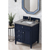 James Martin Furniture Victory Blue Cabinet / Grey Expo Top