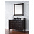 48" Burnished Mahogany, 3cm Shadow Gray