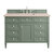 James Martin Furniture Brittany 48'' Single Vanity in Smokey Celadon with 3cm (1-3/8'' ) Thick Eternal Marfil Top and Rectangle Undermount Sink