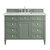 James Martin Furniture Brittany 48'' Single Vanity in Smokey Celadon with 3cm (1-3/8'' ) Thick Ethereal Noctis Top and Rectangle Undermount Sink