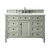 James Martin Furniture Brittany 48'' Single Vanity in Sage Green with 3cm (1-3/8'' ) Thick Ethereal Noctis Quartz Top and Rectangle Undermount Sink