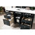 James Martin Furniture Brittany 60'' Black Onyx w/ White Zeus Top Opened View