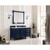James Martin Furniture 60" Victory Blue Side View