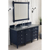 60" Victory Blue Charcoal Soapstone Top