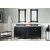 James Martin Furniture Black Onyx w/ Carrara Marble Top Front View