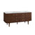 James Martin Furniture Amberly 72'' Double Vanity in Mid-Century Walnut with 3cm (1-3/8'') Thick Arctic Fall Top and Rectangle Undermount Sinks
