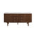 James Martin Furniture Amberly 72'' Double Vanity in Mid-Century Walnut with 3cm (1-3/8'') Thick White Zeus Top and Rectangle Undermount Sinks