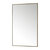 James Martin Furniture Rohe 26'' W x 40'' H Wall Mounted Mirror with Champagne Brass Frame