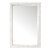 James Martin Furniture Callie 26'' W x 38'' H Wall Mounted Mirror with White Mother of Pearl Frame