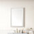 James Martin Furniture Callie 26'' W x 38'' H Wall Mounted Mirror with White Mother of Pearl Frame
