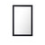 James Martin Furniture Glenbrooke 26'' W x 40'' H Wall Mounted Rectangle Mirror with Black Onyx Frame