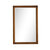 James Martin Furniture Glenbrooke 26'' W x 40'' H Wall Mounted Rectangle Mirror with Country Oak Frame