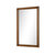 James Martin Furniture Glenbrooke 26'' W x 40'' H Wall Mounted Rectangle Mirror with Country Oak Frame