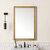 James Martin Furniture Glenbrooke 26'' W x 40'' H Wall Mounted Rectangle Mirror with Light Natural Oak Frame