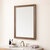 James Martin Furniture Glenbrooke 30'' W x 40'' H Wall Mounted Rectangle Mirror with Whitewashed Walnut Frame