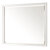 James Martin Furniture Glenbrooke 48'' W x 40'' H Wall Mounted Rectangle Mirror with Bright White Frame