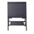 James Martin Furniture Milan 23-5/8'' W Single Vanity Cabinet in Modern Grey Glossy and Matte Black Metal Base Only (No Top)