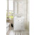 James Martin Furniture De Soto 30'' Bright White w/ White Zeus Top Front View